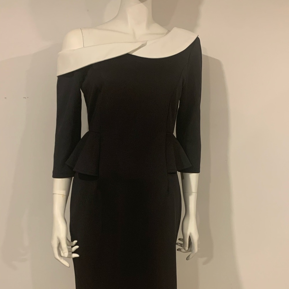 Cocktail dress. New! Peplum waist.